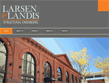 Tablet Screenshot of larsenlandis.com